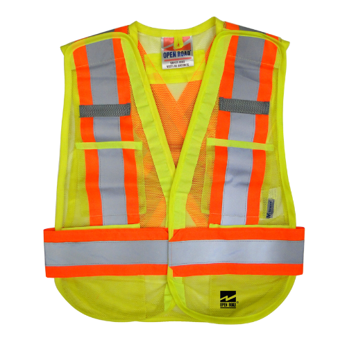 Hi-Vis 5-Point Tear-Away Vest (One Size)